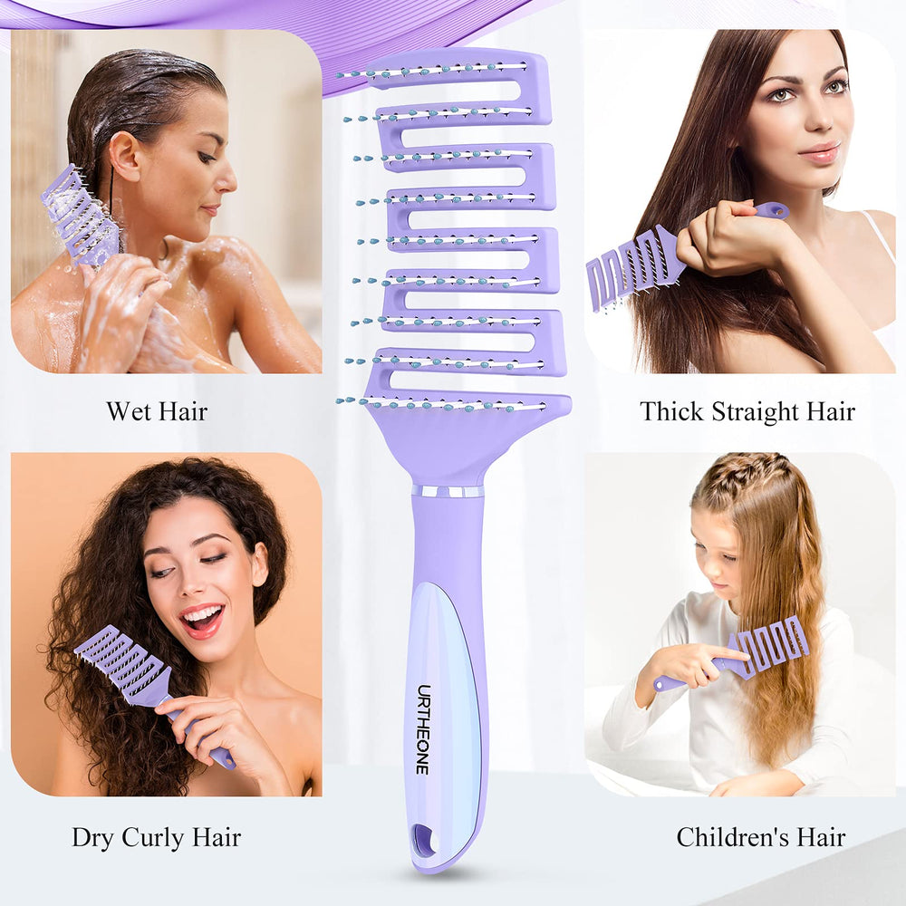 URTHEONE brush for wet or dry hair ideal for quick styling on all hair types