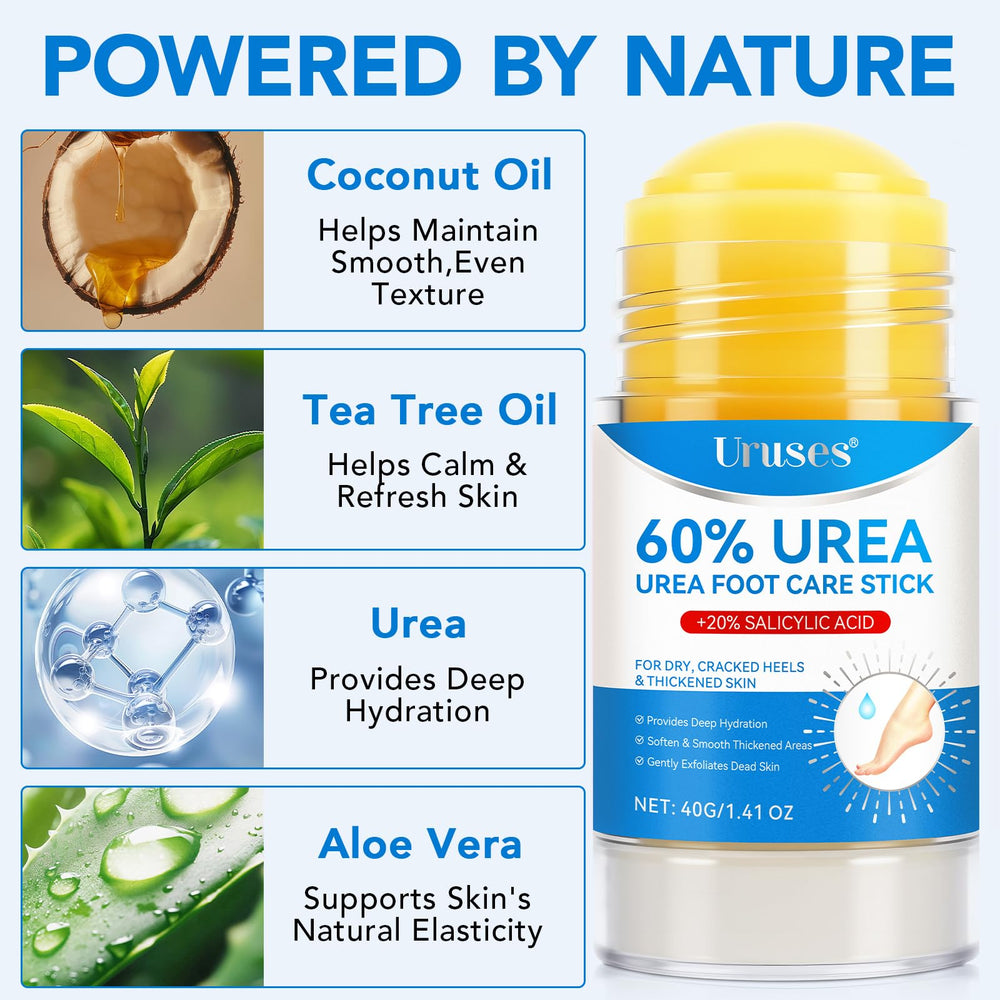 Uruses Urea 60% foot cream for hands and dry areas