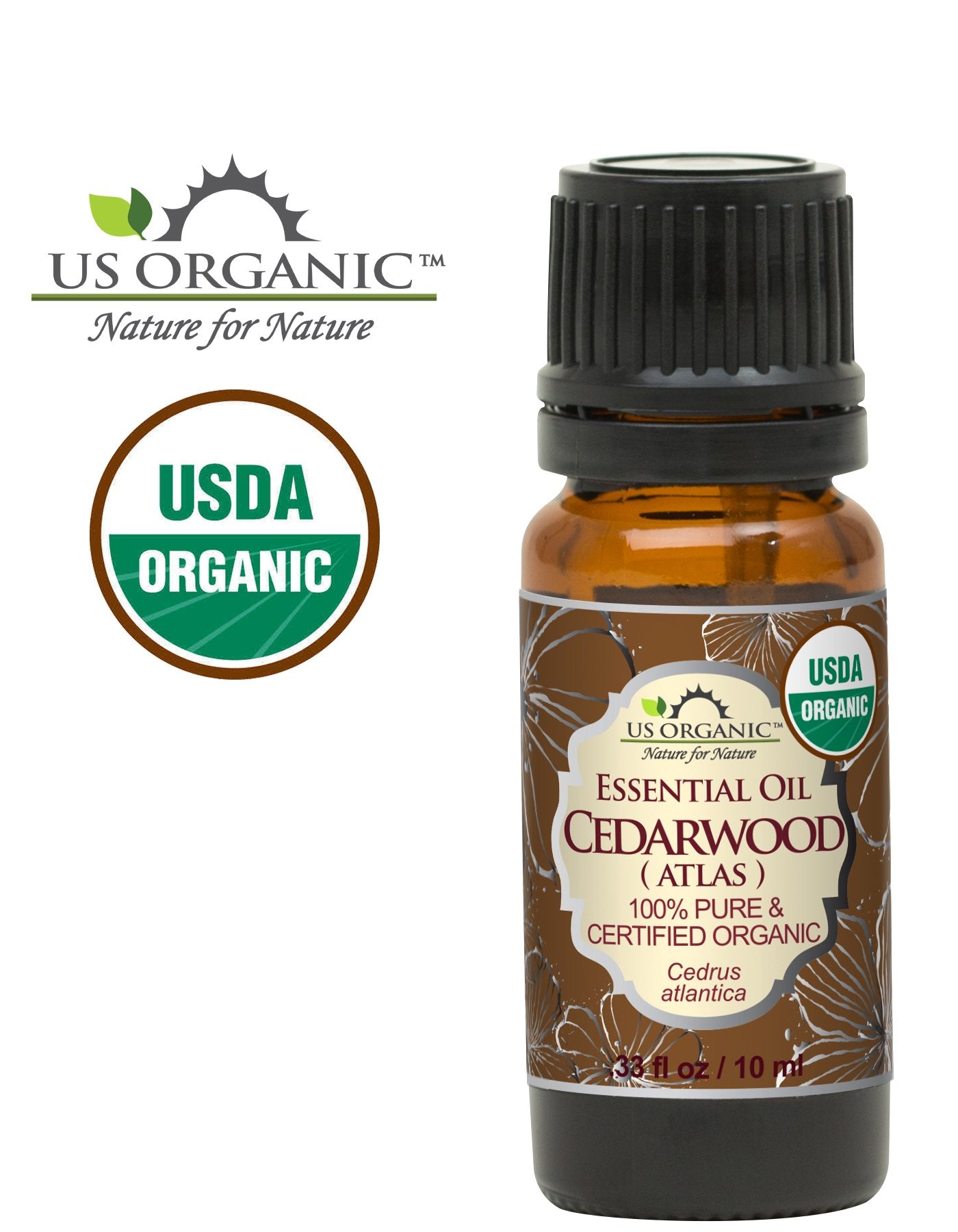 US Organic Cedro Atlantica aroma terapéutico para tranquilizar el ambiente