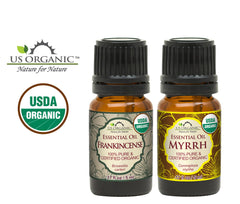 Room diffuser with Frankincense and Myrrh creates a tranquil ambiance.