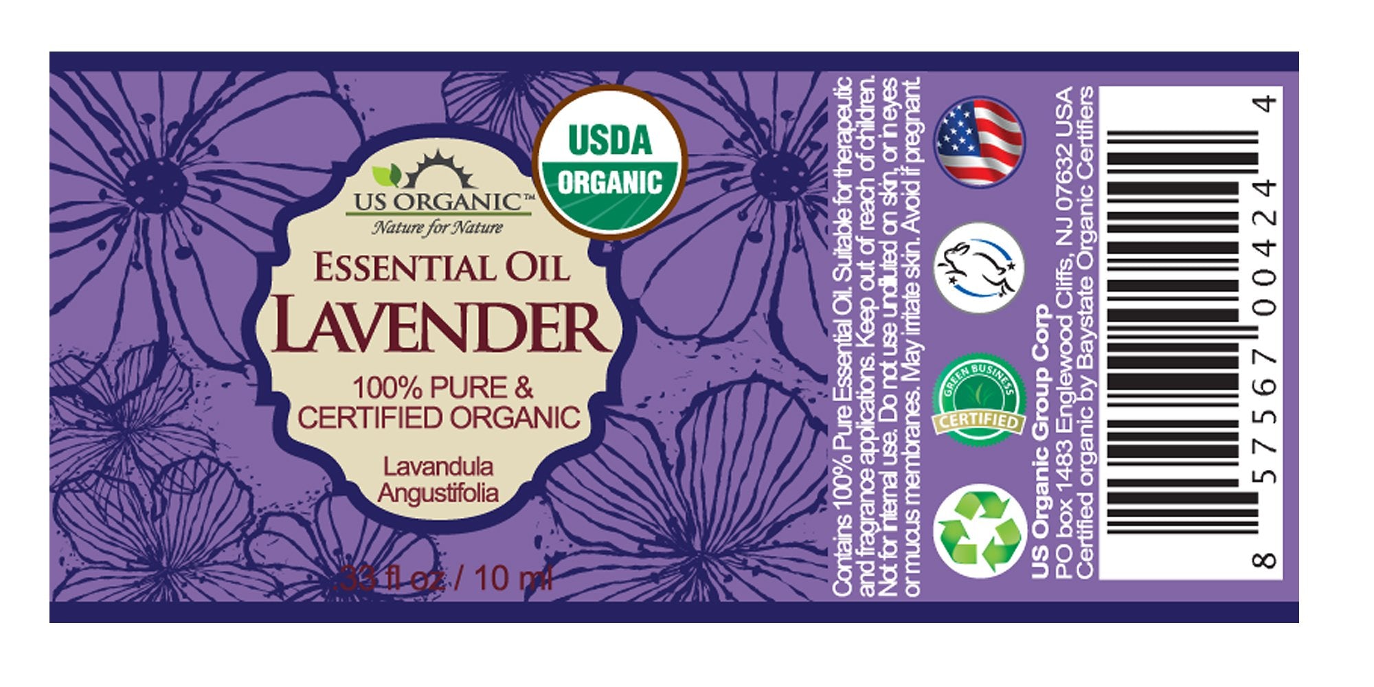 US Organic Lavanda: aceite para difusor, experiencia calmante en casa
