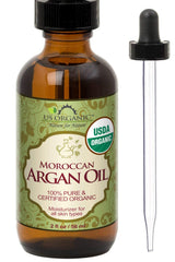 US Organic Moroccan Argan Oil bottle offers pure nourishment for hair and skin
