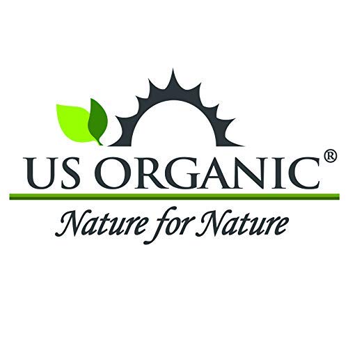 Hydro-distillation process badge on US Organic Myrrh essential oil packaging