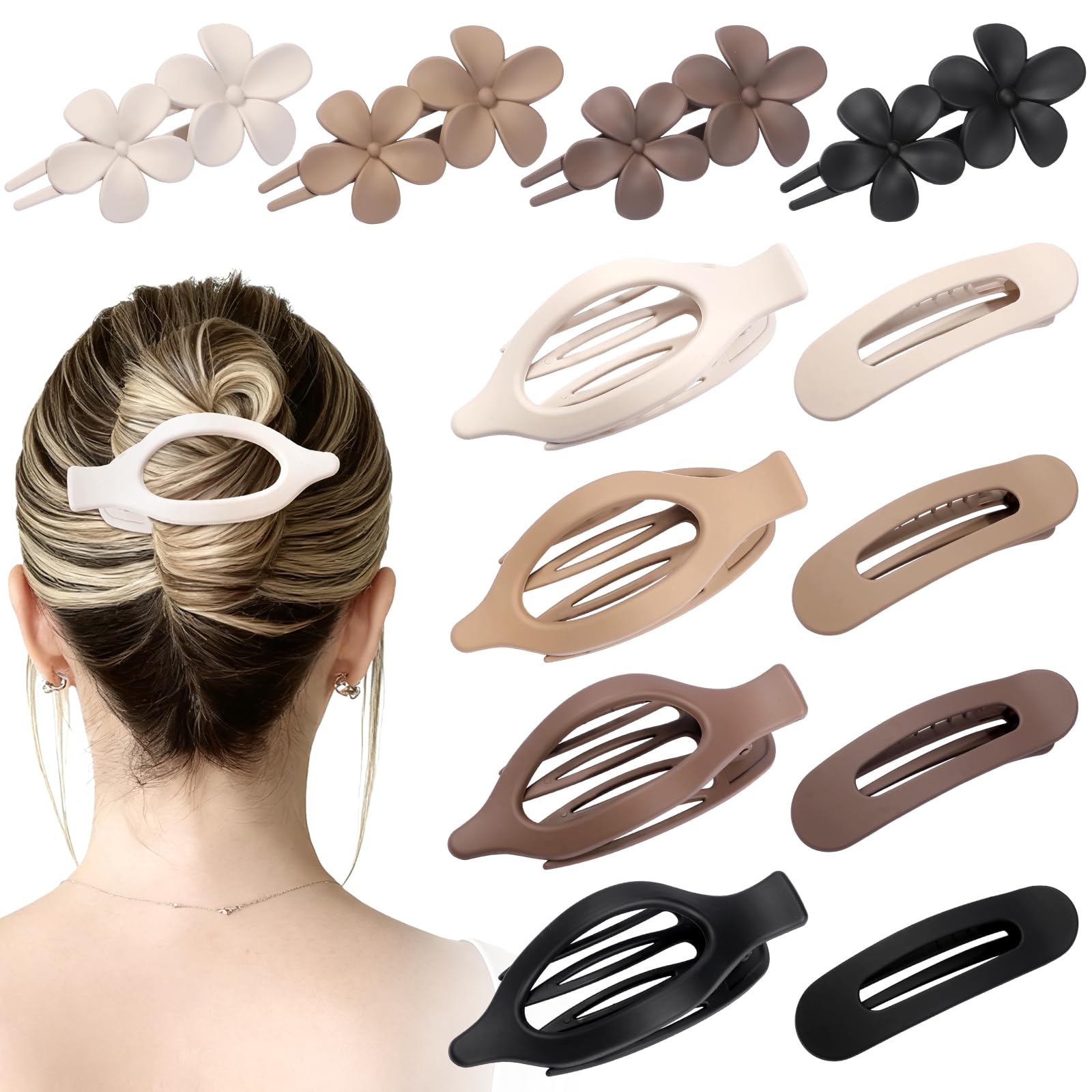 USDNICE matte brown clips make a versatile gift ready for holidays and birthdays.