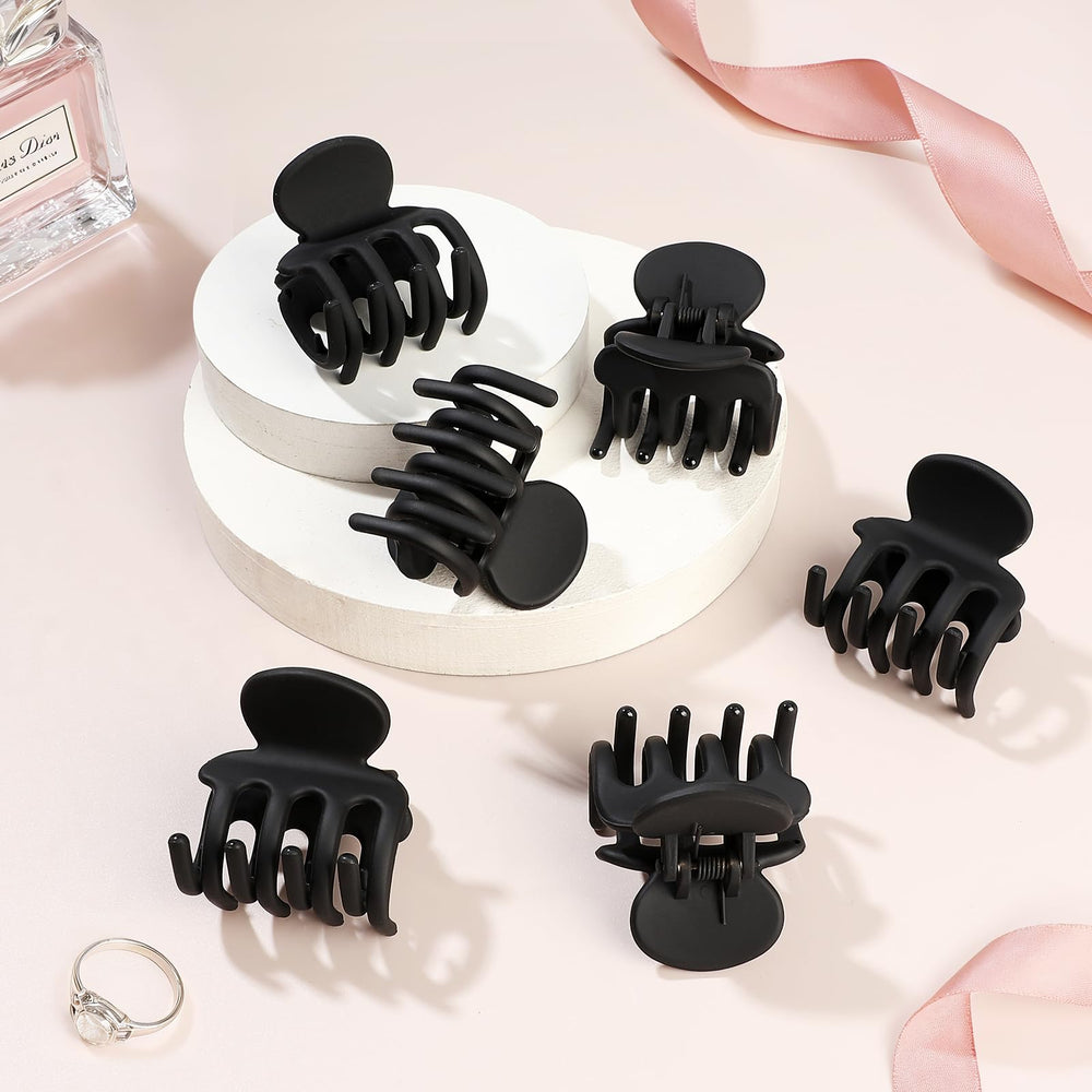 USDNICE six-piece set in pure black matte finish matches any outfit.