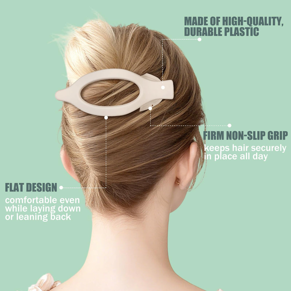 USDNICE lightweight clips offer a comfortable, long-wear fit.