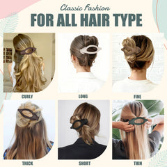 USDNICE non-slip design keeps hair in place during activity.