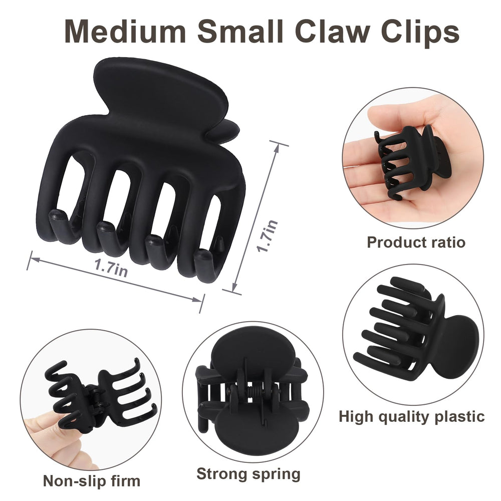 USDNICE small hair clip features a durable metal spring for reliable hold.