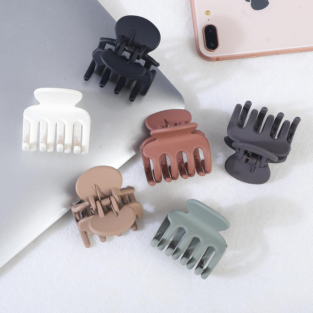 USDNICE gift-ready small claw clip packaging suitable for teens.