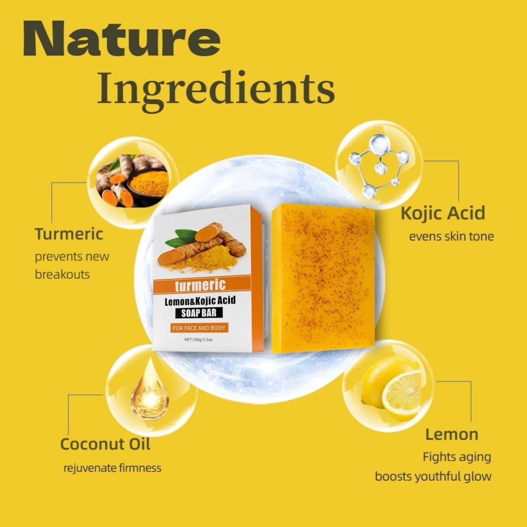 Uselective ácido kojico y vitamina C para tono uniforme de la piel.