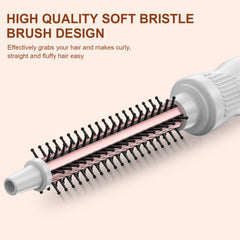 USHOW Thermal Brush heats quickly in 30 seconds for fast styling.