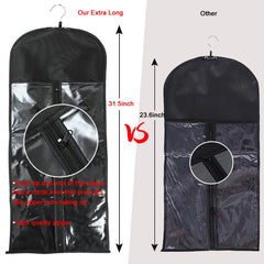 USHUIUS bag stores multiple wigs neatly and dust-free for quick changes.