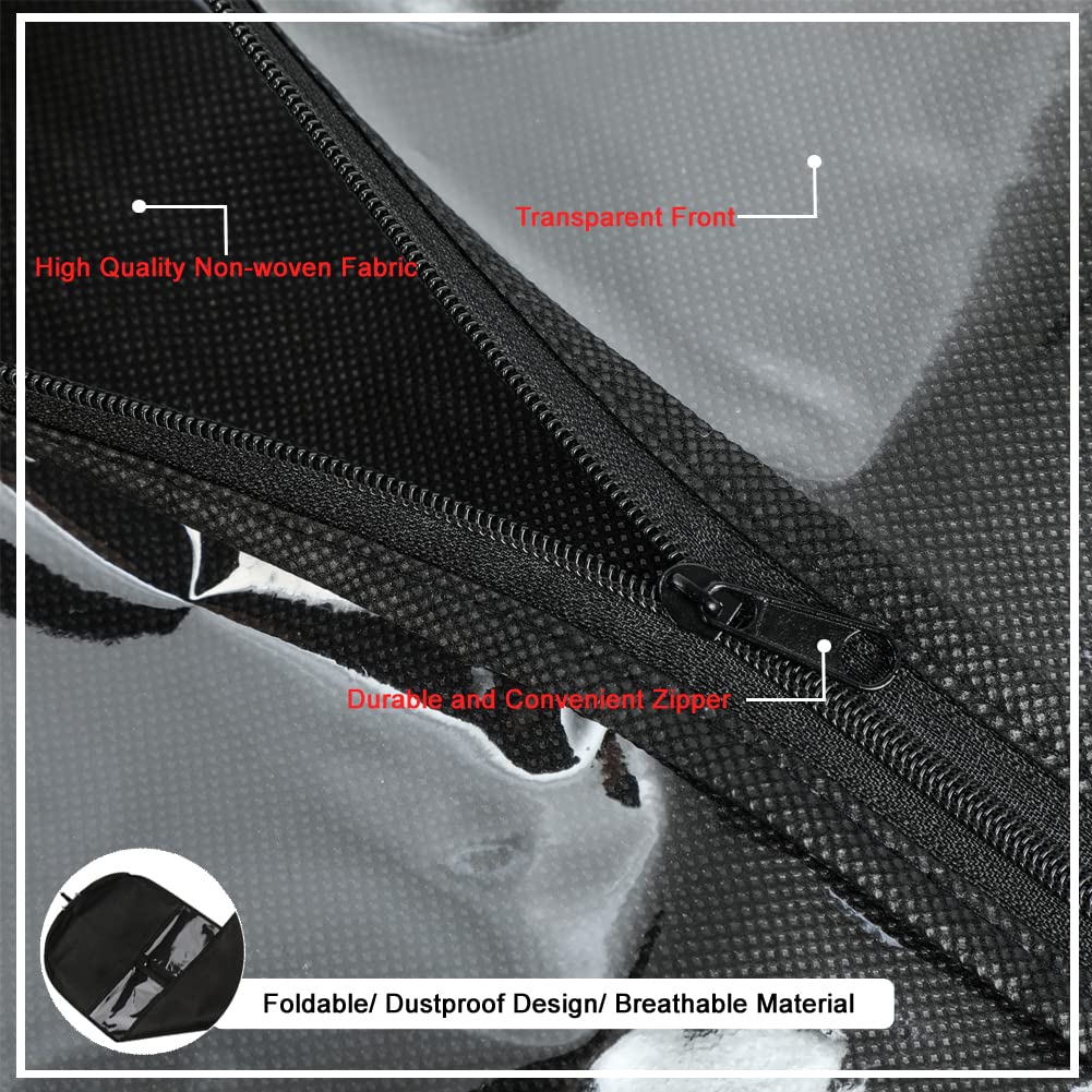 USHUIUS travel-friendly wig bag fits in luggage for easy packing.