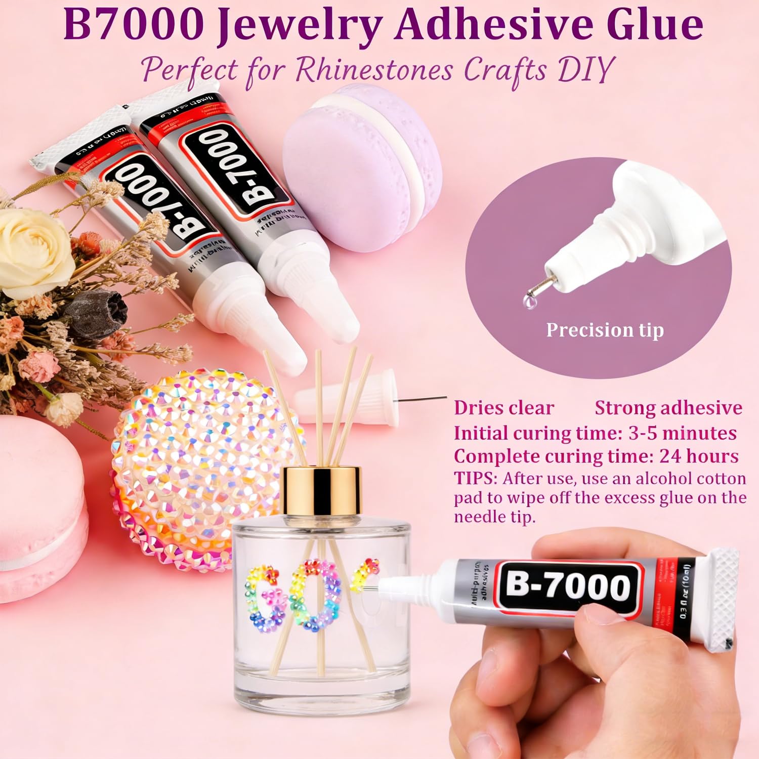 USLVL gemas resina 3mm para joyería hecha a mano, diseños únicos