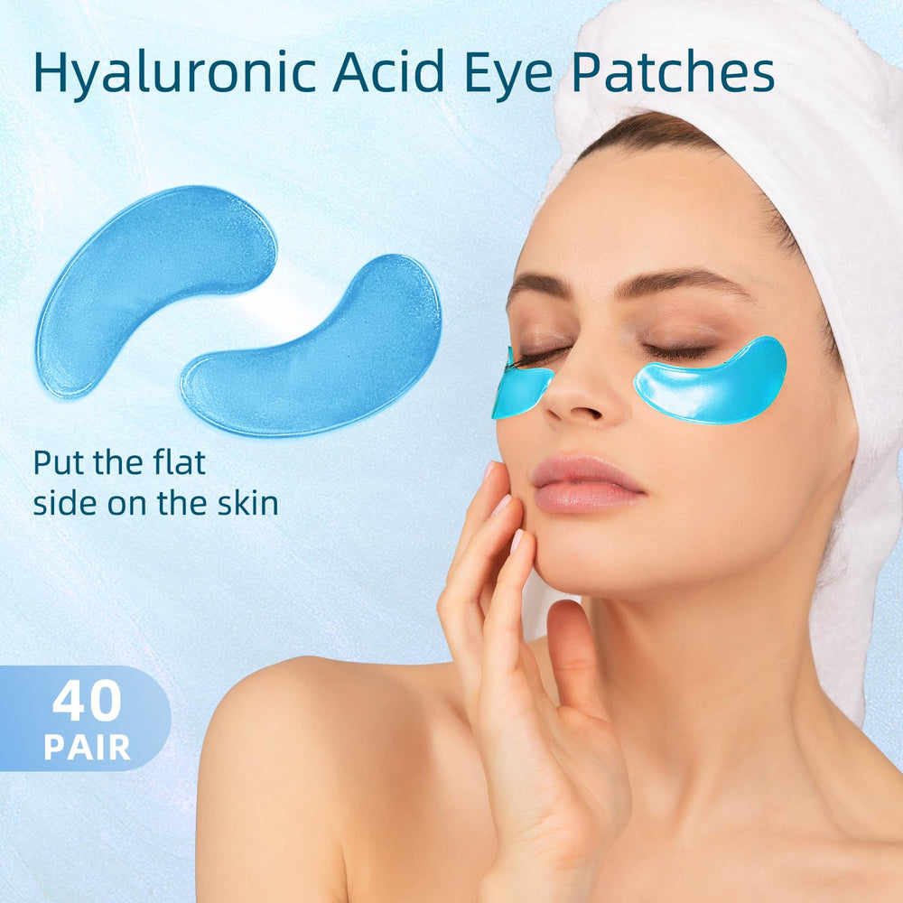 Parches con ácido hialurónico para el contorno de ojos de USTELIR.