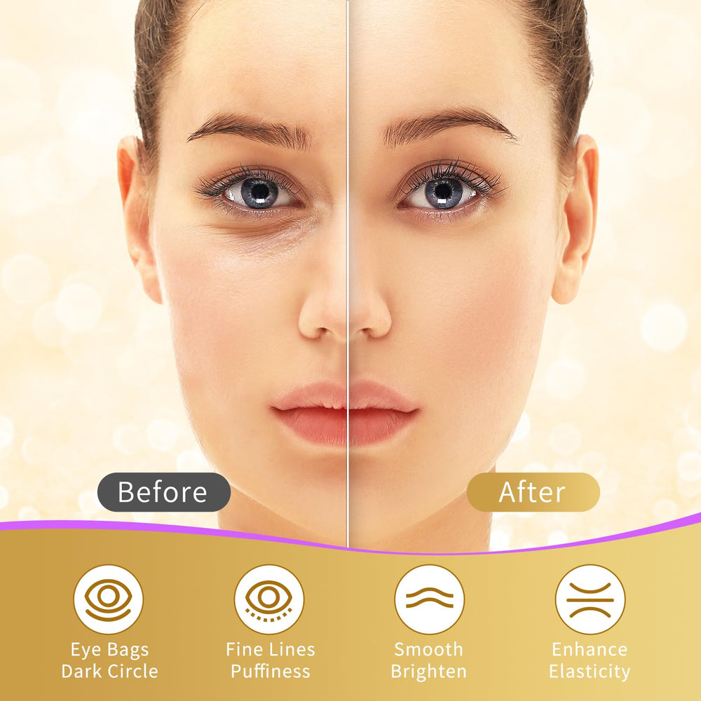 USTELIR parches ojos aplicación fácil tras la limpieza facial.