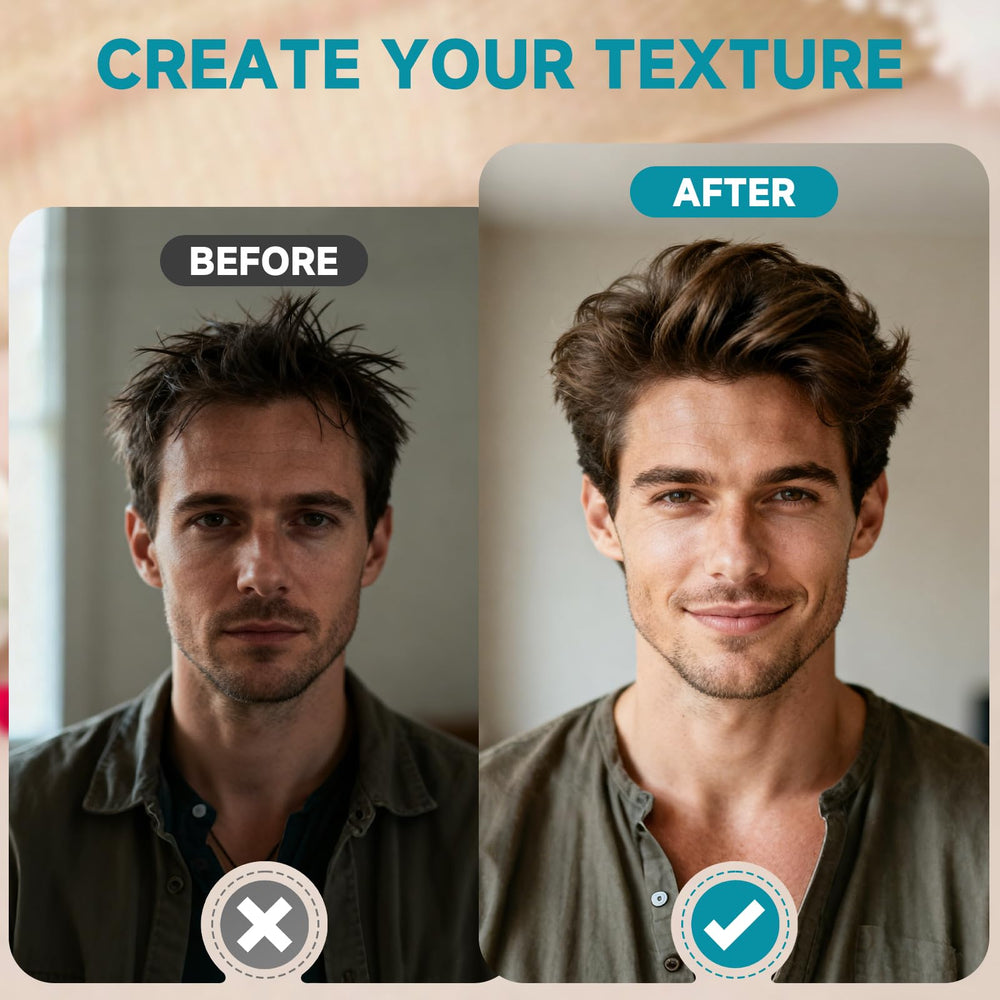Utmiga Texture Comb elevates roots for added volume and movement.