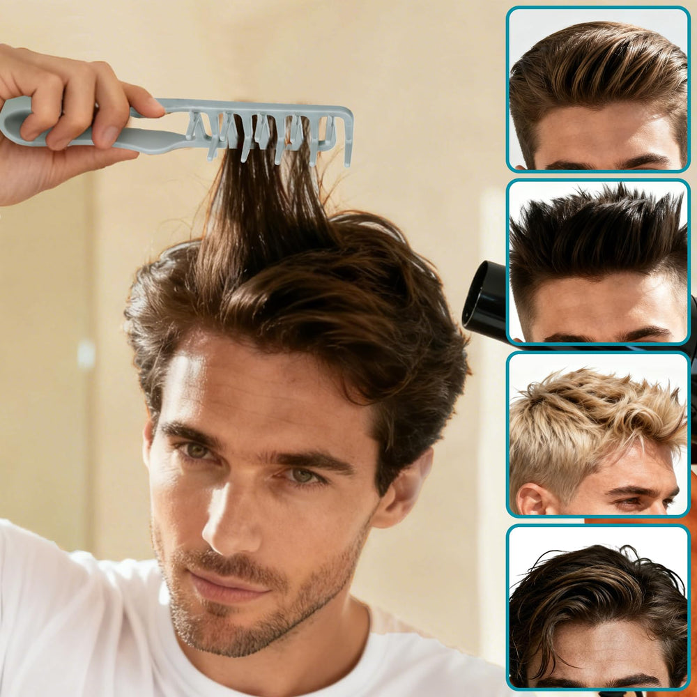 Utmiga Texture Comb grey ABS plastic finish