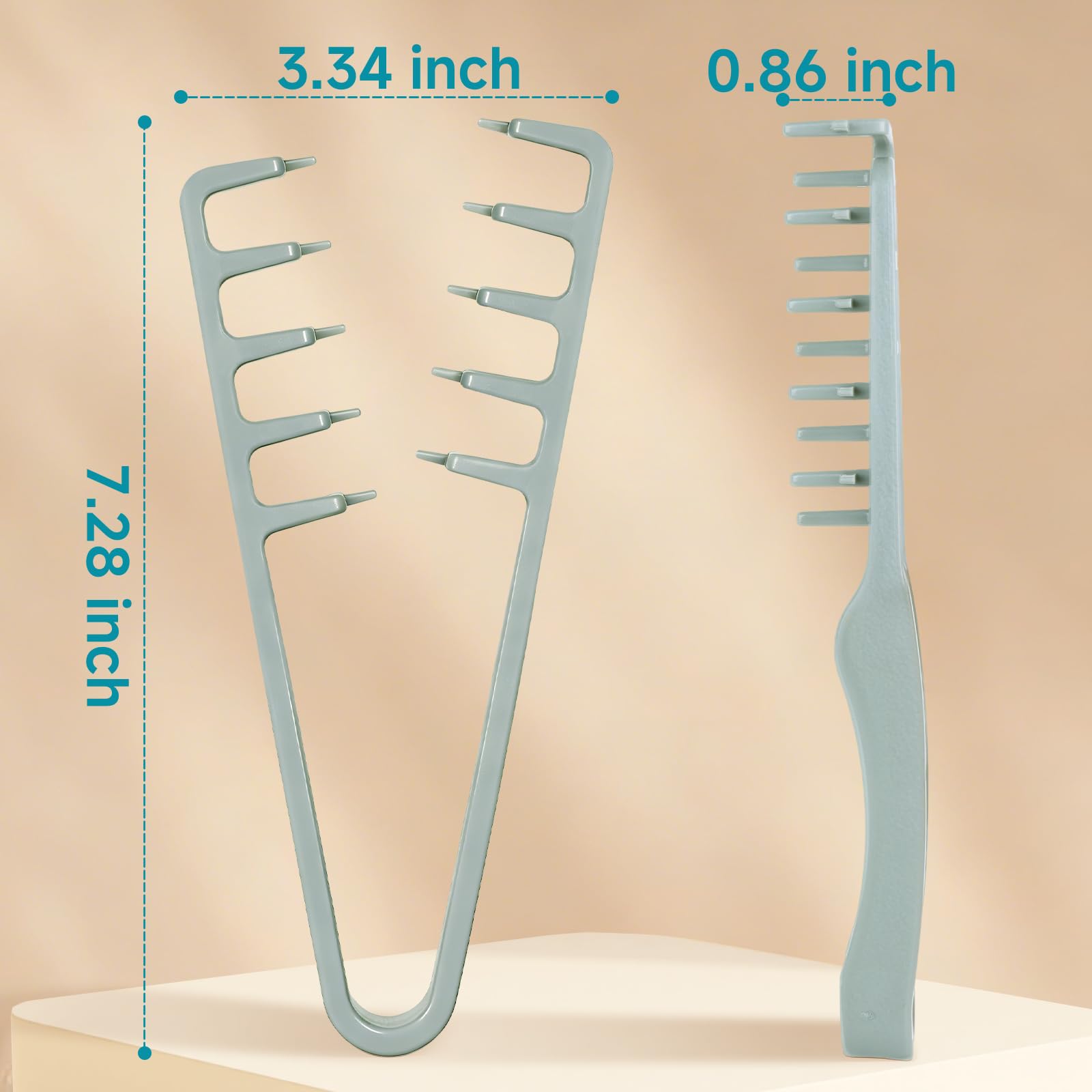 Utmiga Texture Comb portable travel friendly design