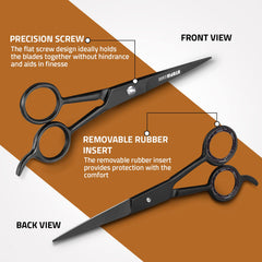 Utopia Care scissors balance and grip close-up for steady control.