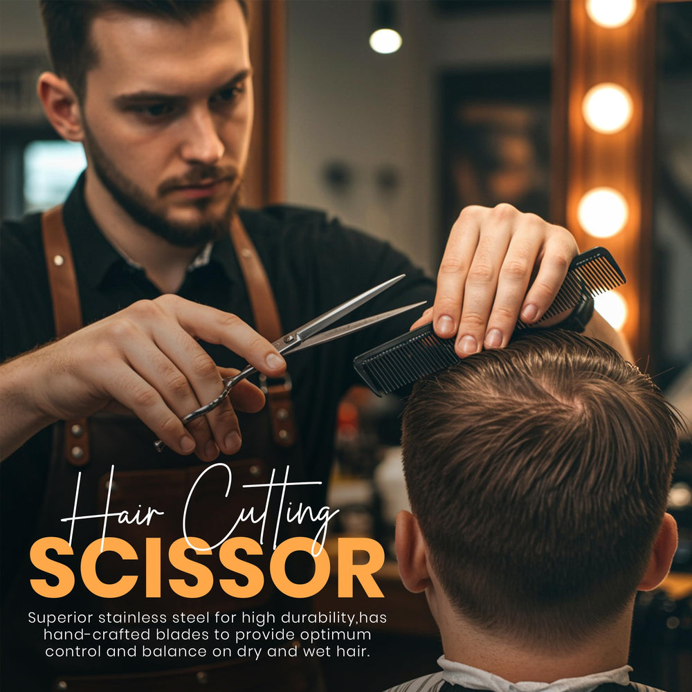 Utopia Care kid-friendly scissors protect young clients with safe, controlled cuts