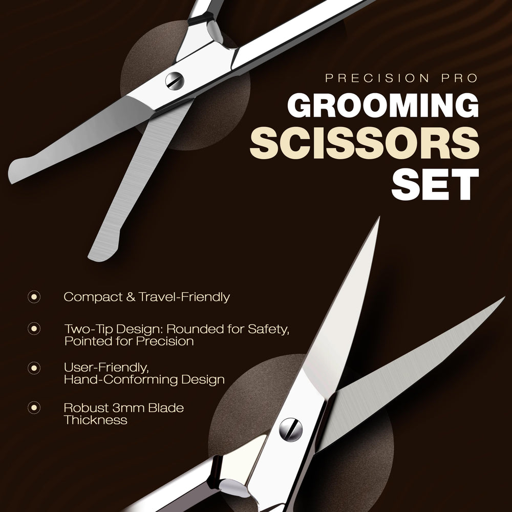 Utopia Care nose and ear trimming scissors for gentle facial hair removal
