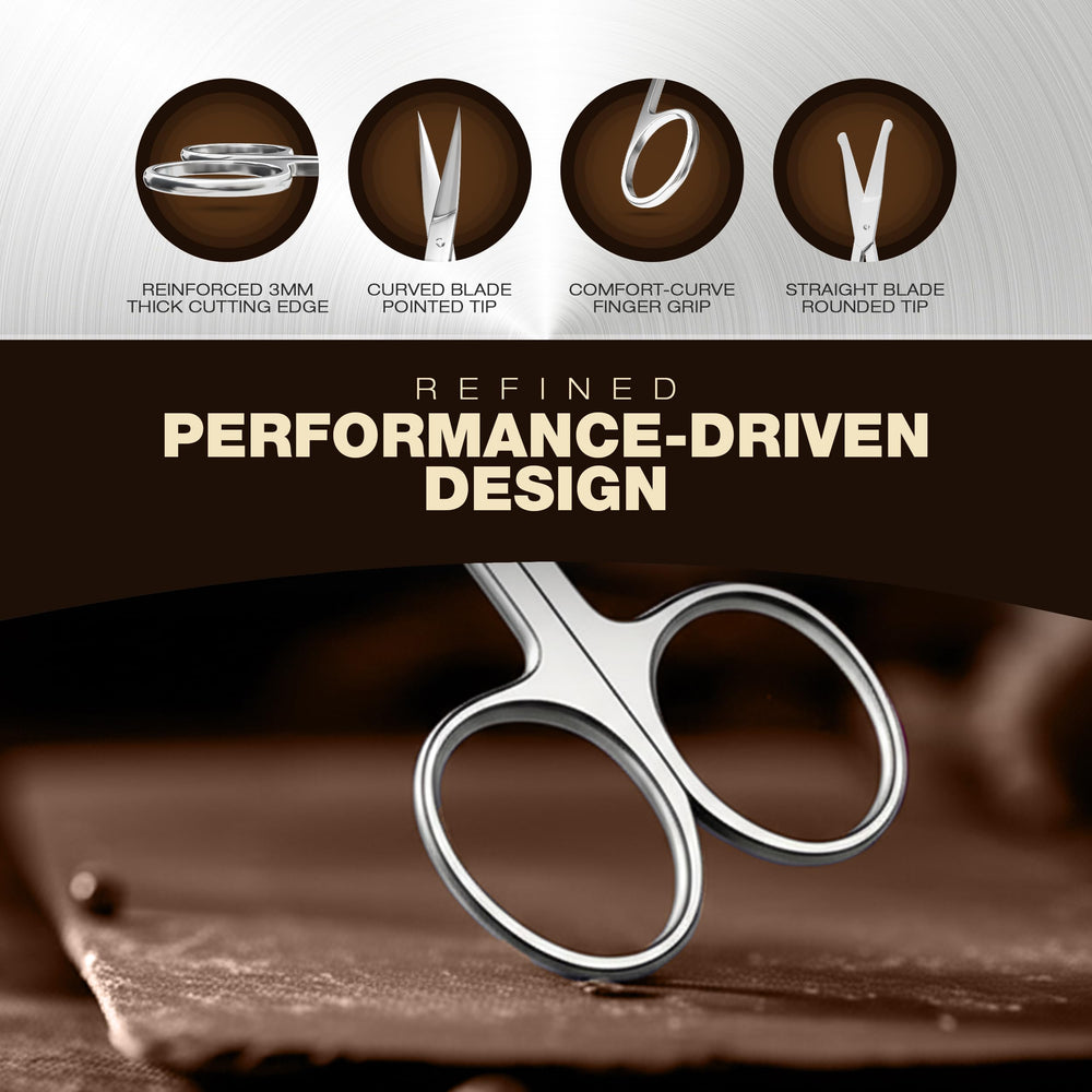 Utopia Care professional stainless steel scissors deliver durable grooming performance