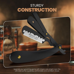 Utopia Care flip-cover blade safety for confident grooming sessions.
