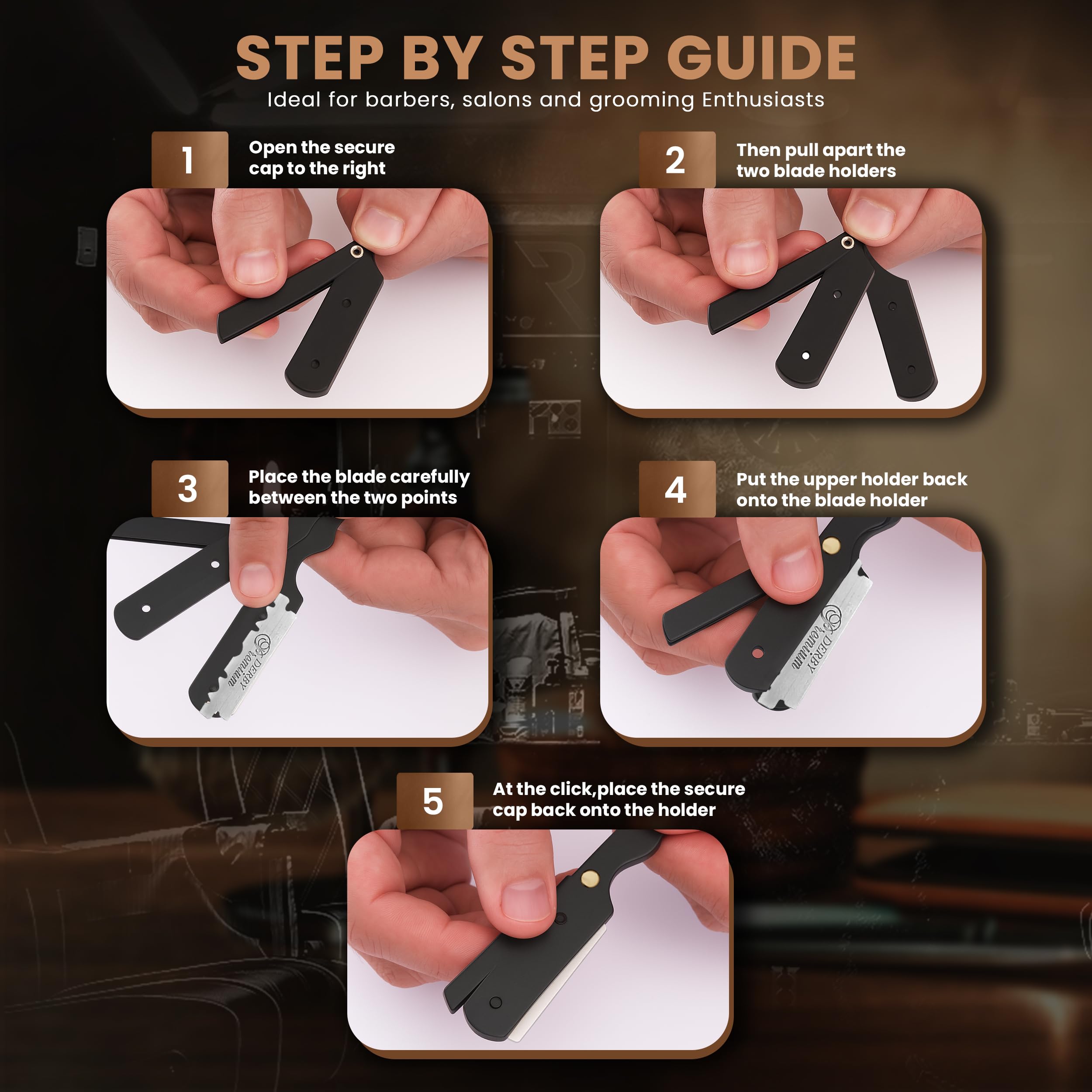 Utopia Care stainless steel matte finish body for durable, long-lasting use.