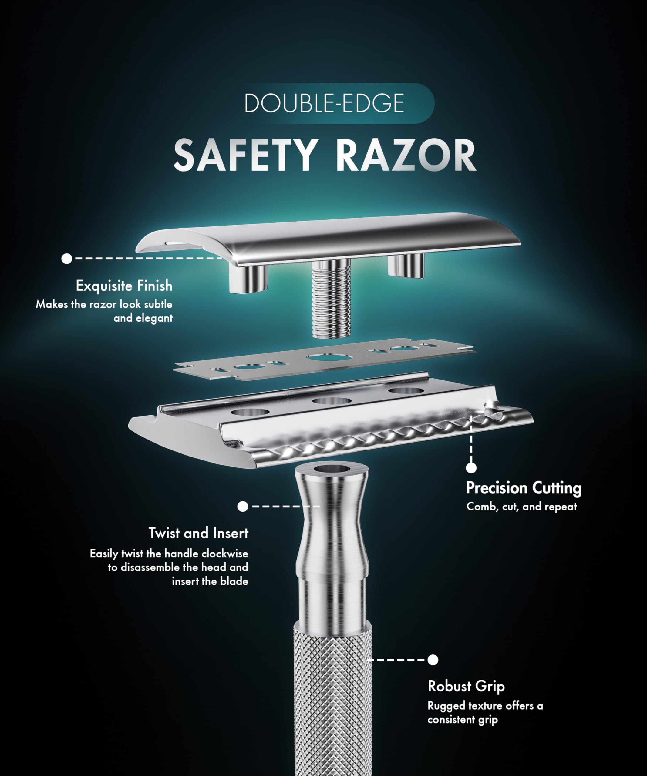 Utopia Care ten blade refills pack ready for long-lasting grooming.