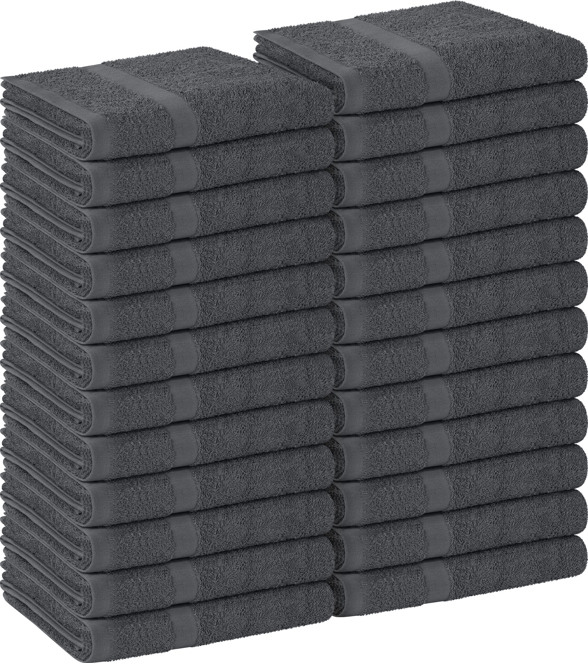 Utopia Towels salon towel 24-pack 16x27 grey for professional and home use