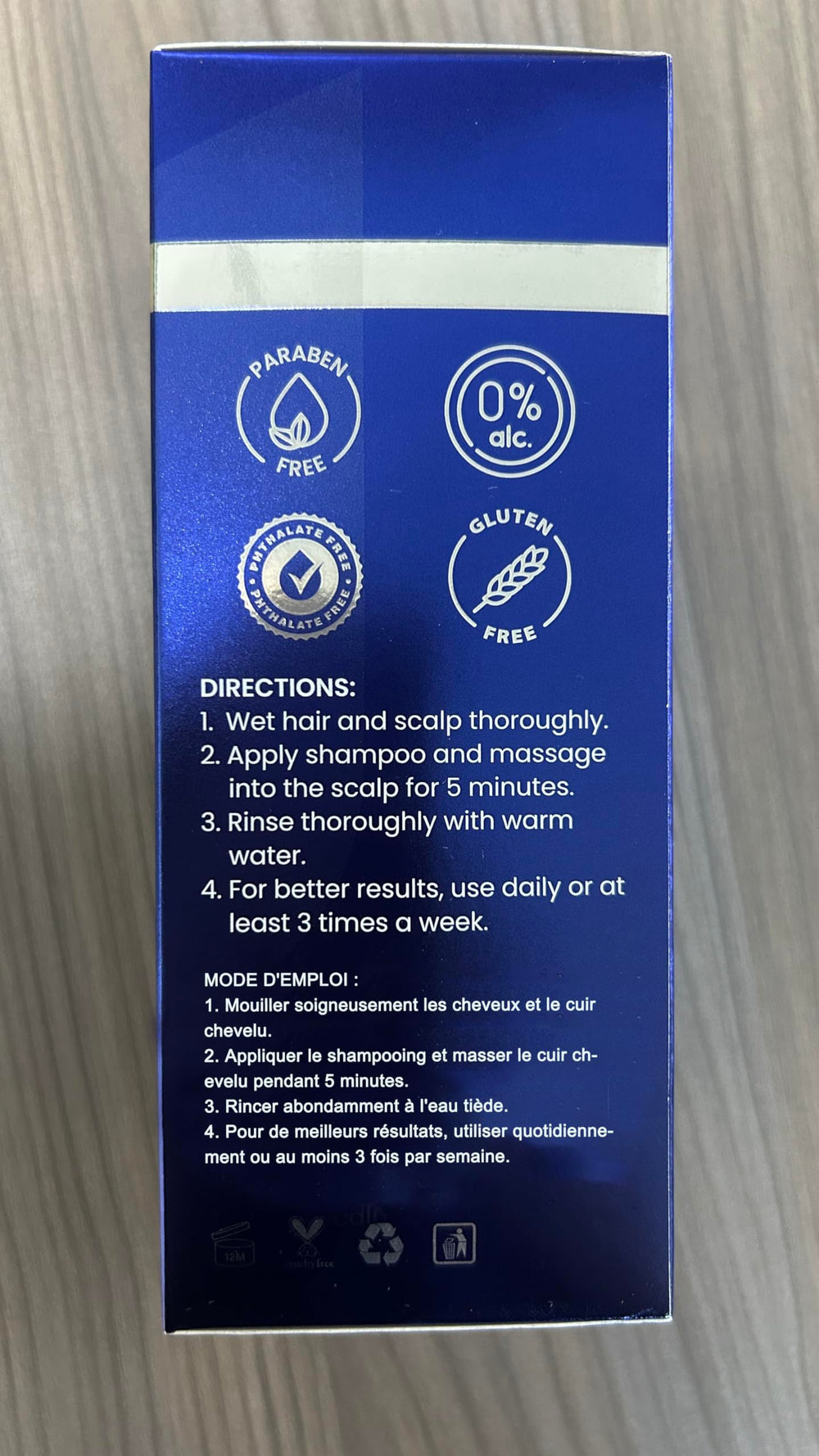Presentación de regalo Uttse Biotion, ideal para hombres con pérdida