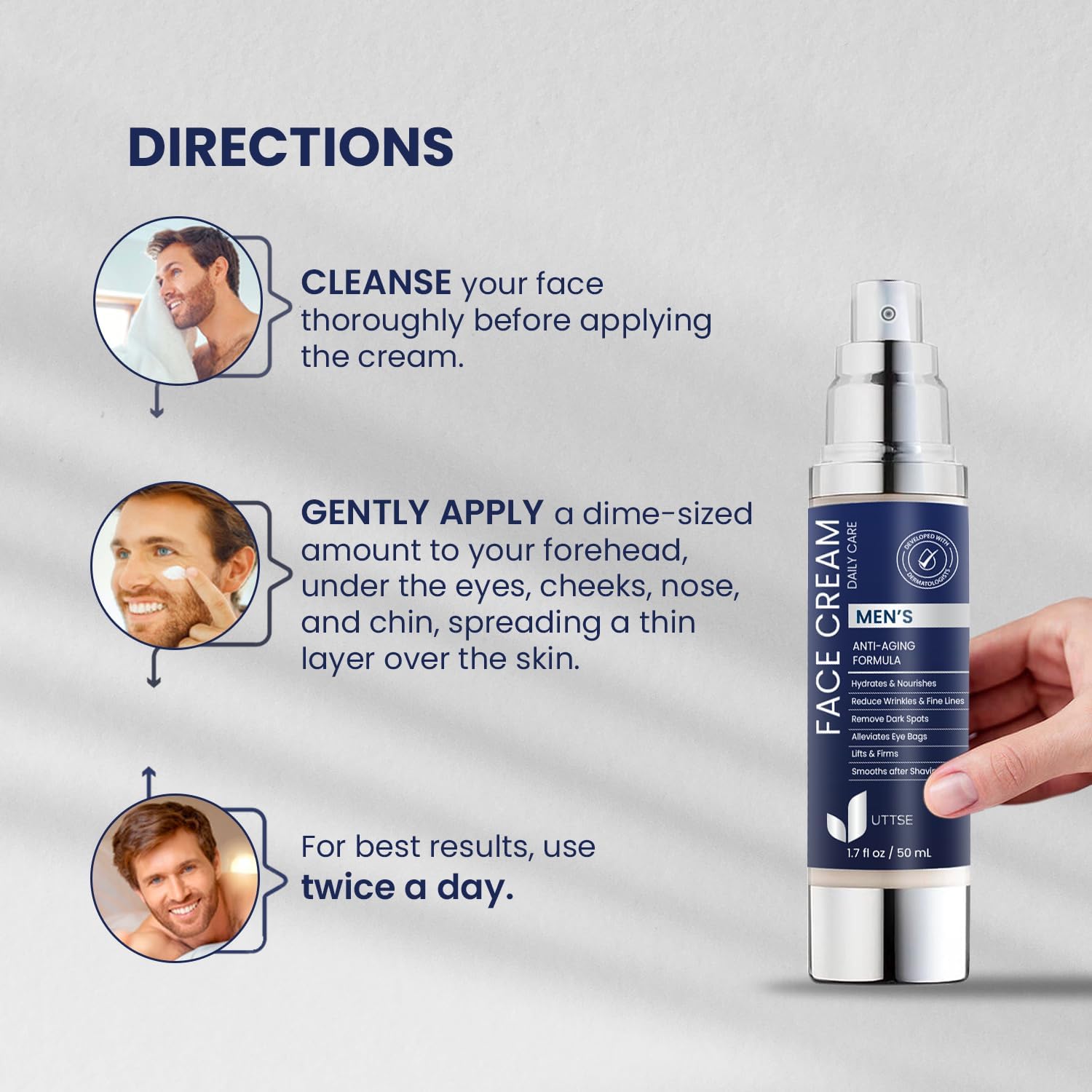 Uttse post-shave soothing care for balanced skin