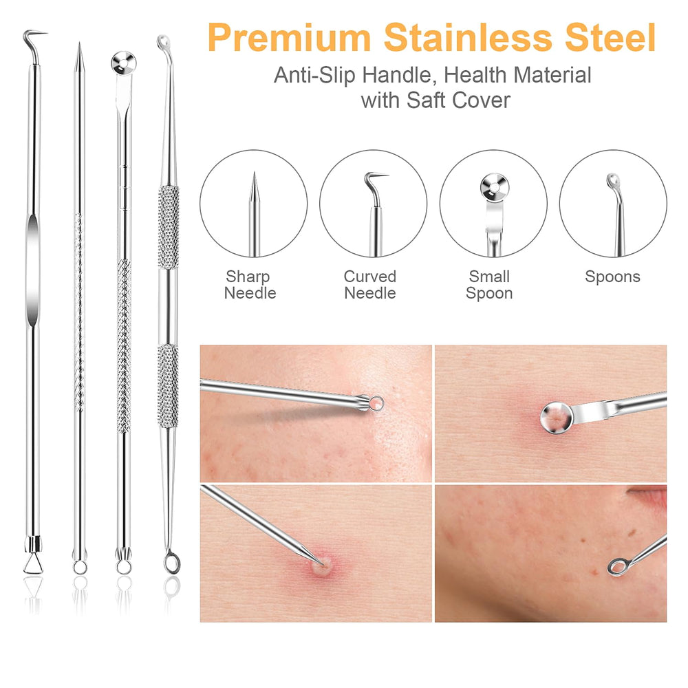 UUBAAR premium 304 stainless steel finish for durable daily skincare.