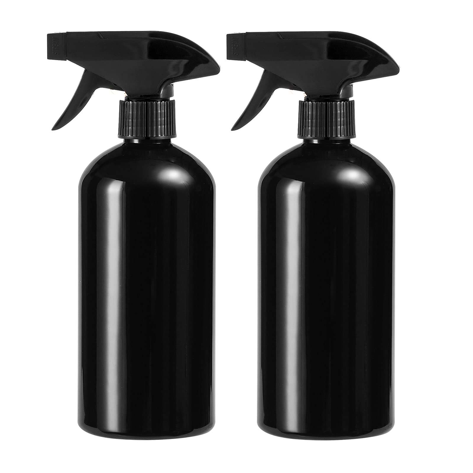 UUJOLY 17oz spray bottle front view, compact and refillable for daily tasks.