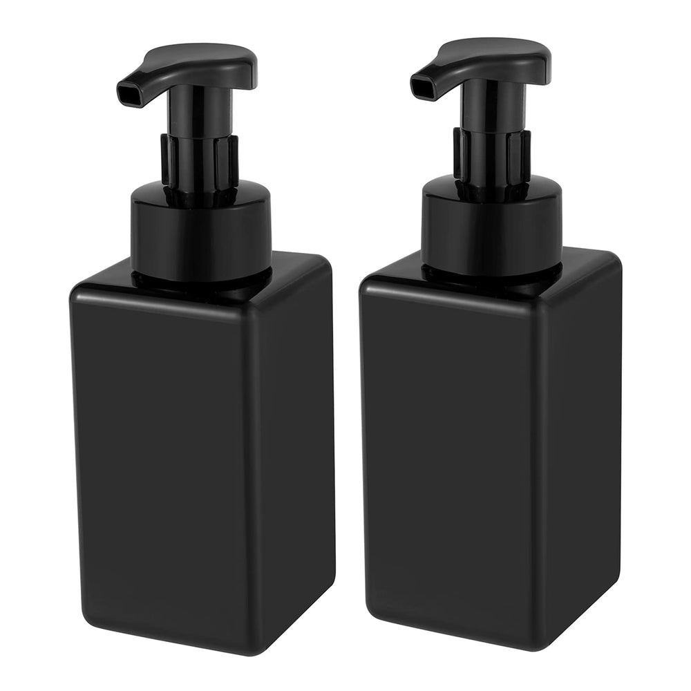 UUJOLY foaming soap dispenser bottle front view, 15 oz capacity.