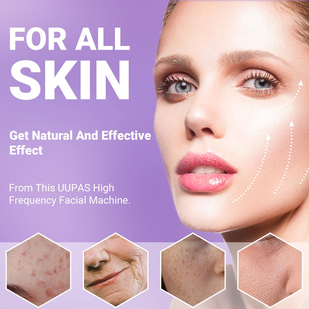 UUPAS wand mushroom tube for delicate skin zones