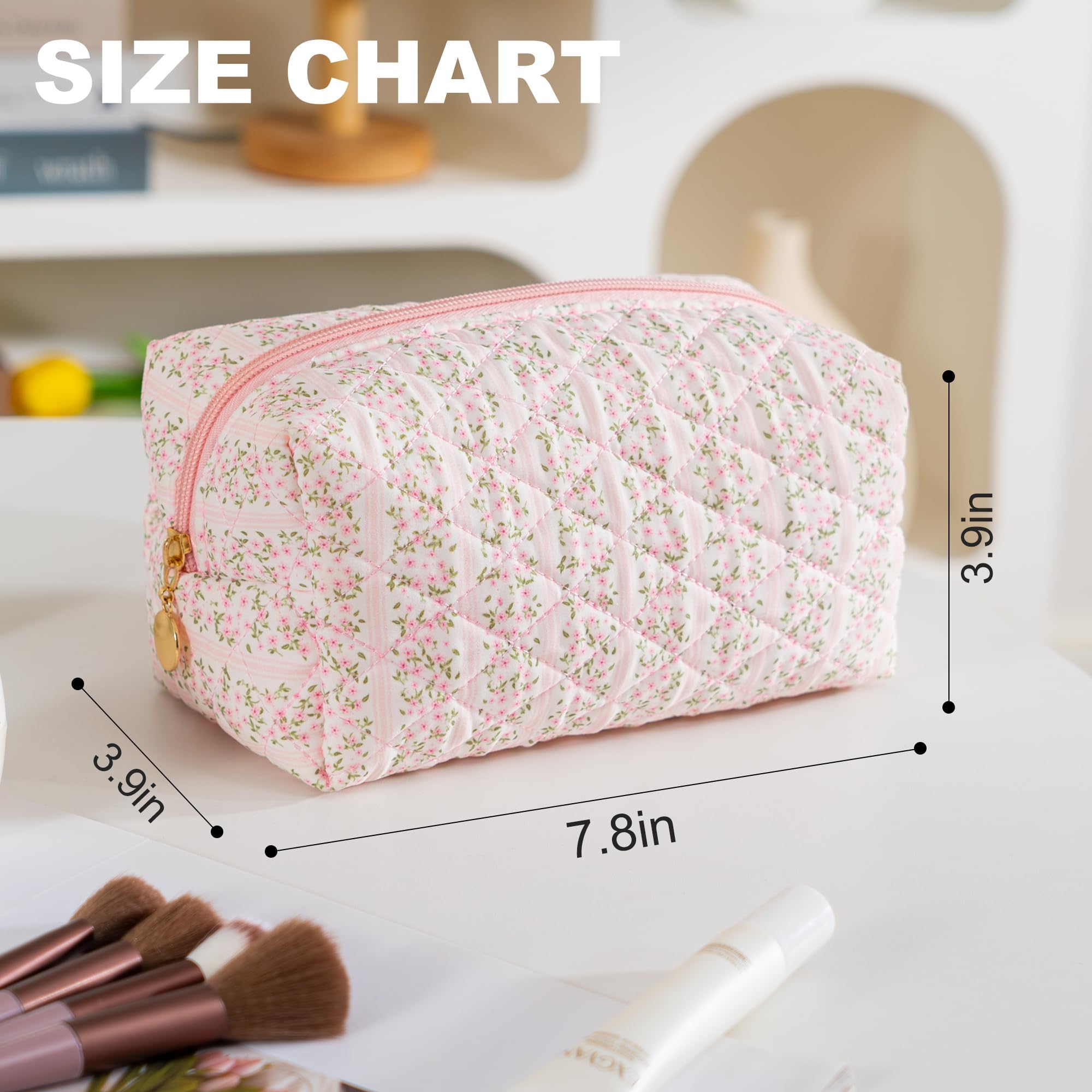 UUYUUY travel-friendly cosmetic bag fitting in purse or backpack.