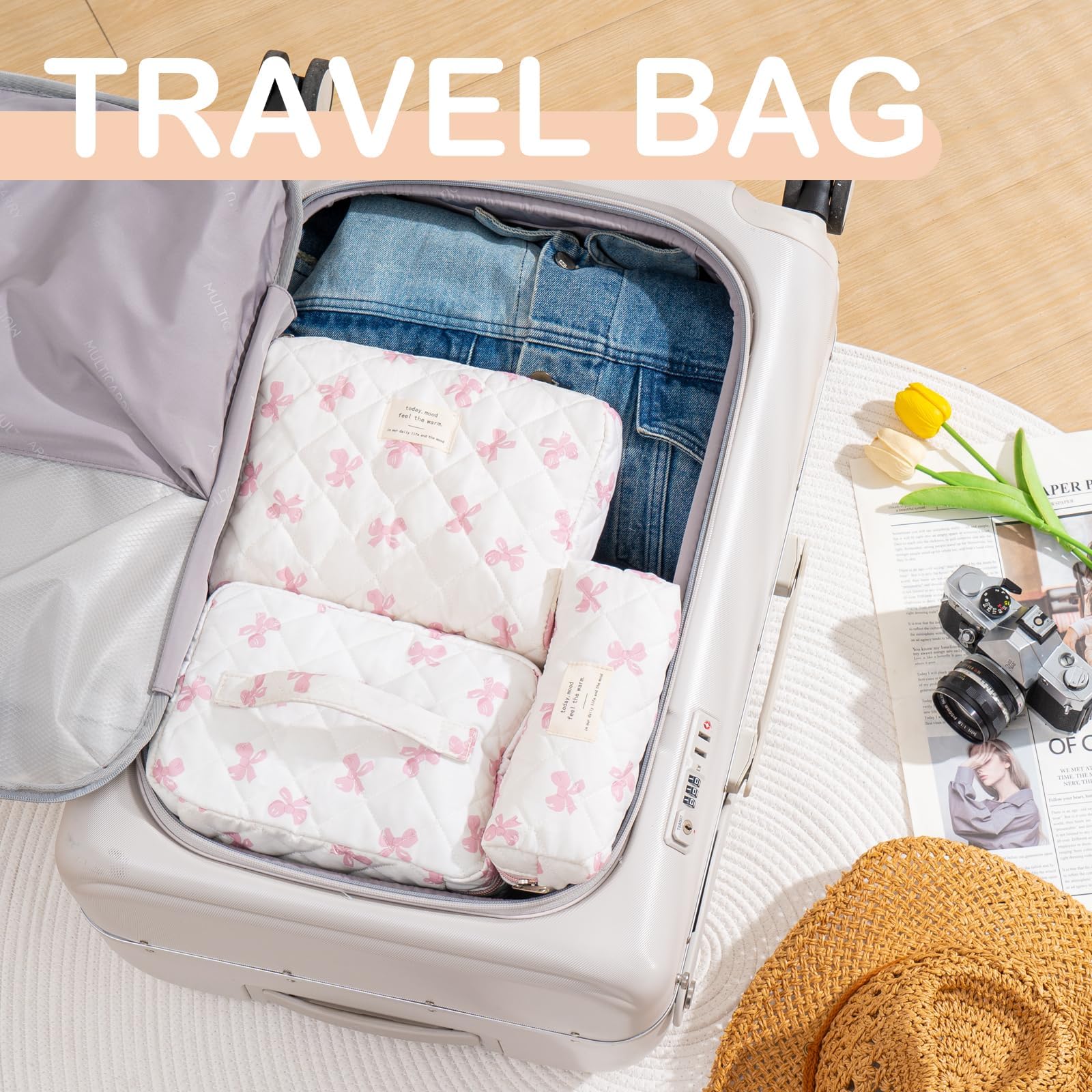 UUYUUY largest bag measures 6x6x9 inches for ample storage.