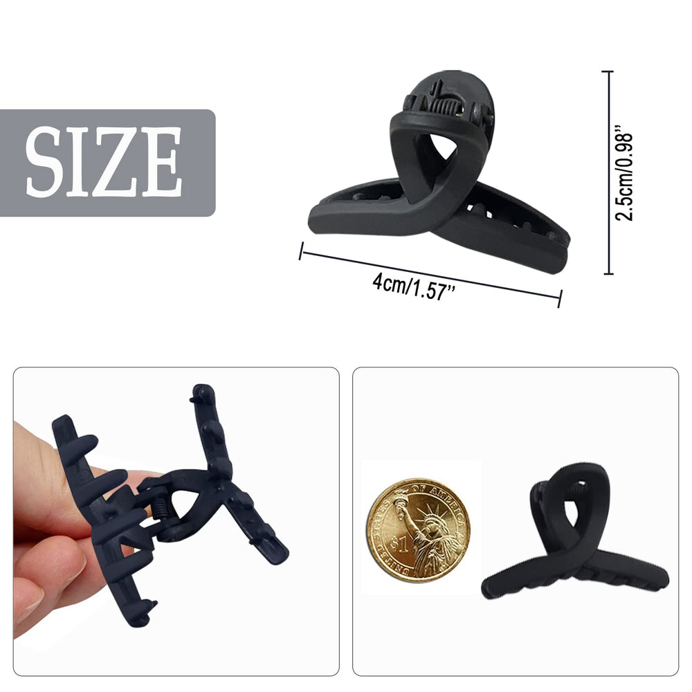 UVANKAUP clip mini para cabello en diferentes texturas, ideal para peinados versátiles.