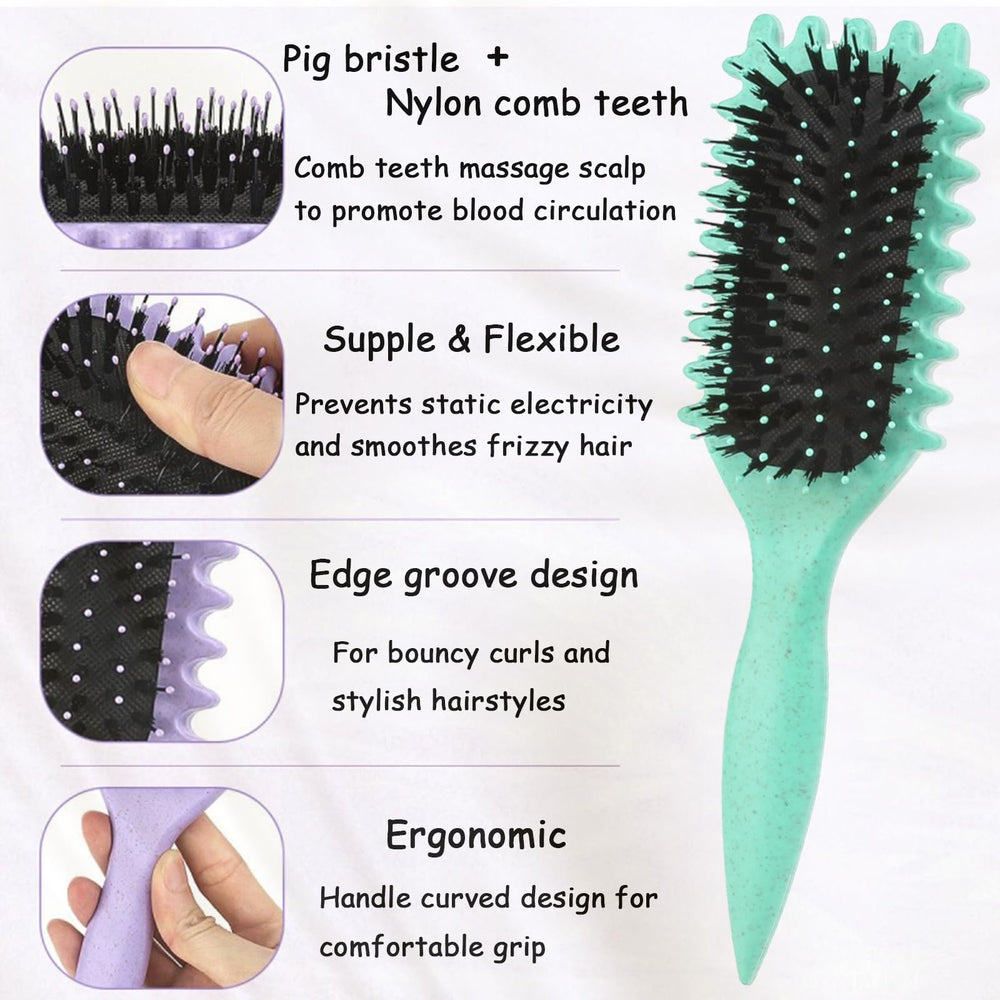 UVZNUMG Curl Defining Brush defines curls for all hair types