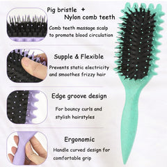 UVZNUMG Curl Defining Brush defines curls for all hair types
