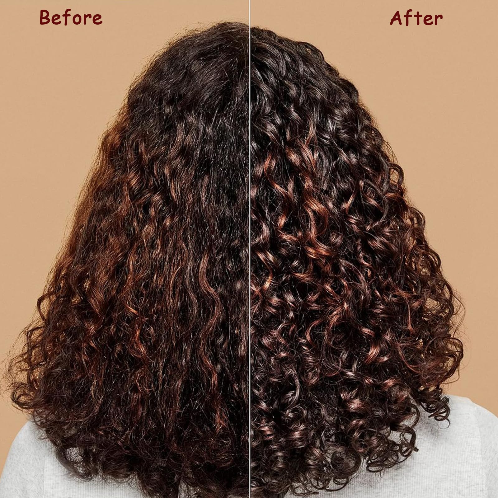 UVZNUMG Curl Defining Brush demonstrates versatile styling for all hair types.