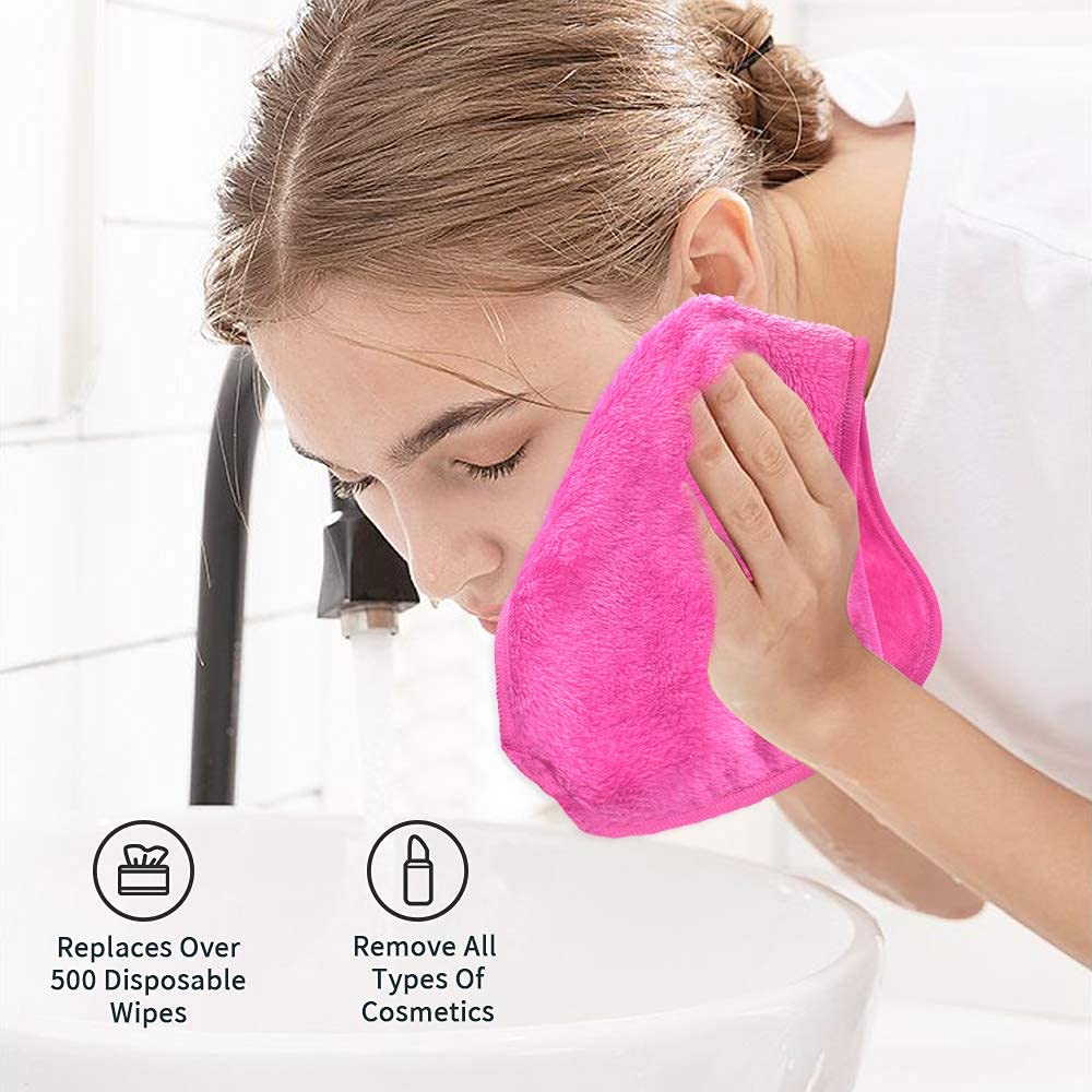 UWEME cloths in travel kit ready for on-the-go cleansing.