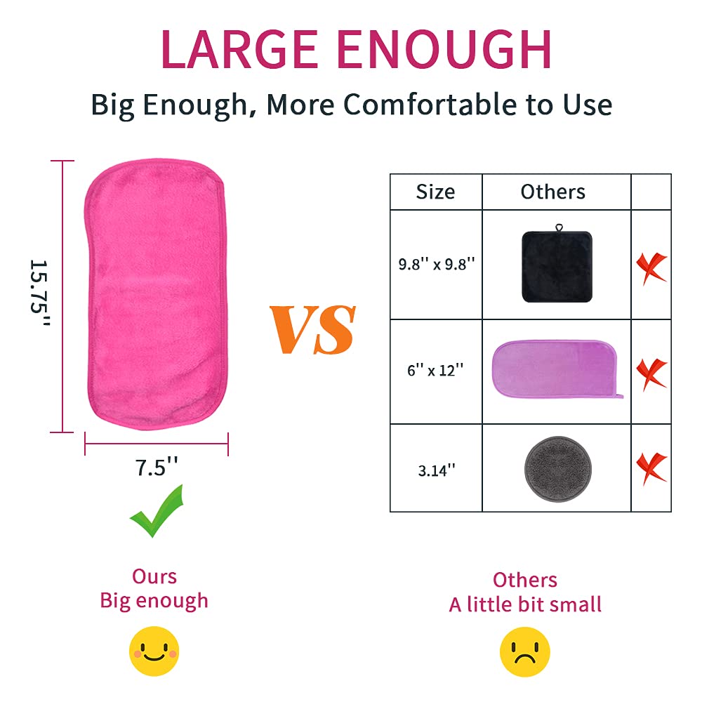 UWEME makeup remover cloths washable and reusable, saving money and reducing waste.