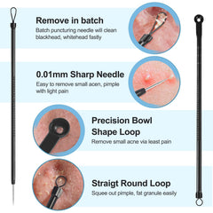 UWOIST sterilized tips close-up emphasizing safe at-home use.