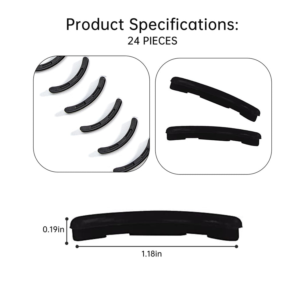 UXIETIN curved-design refill pads create natural curves without harming lashes.
