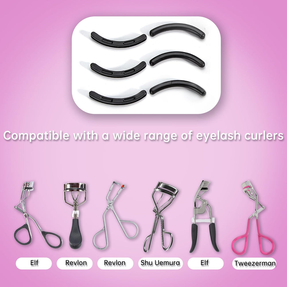 UXIETIN elastic silicone refills maintain rebound for long-lasting lash curl.