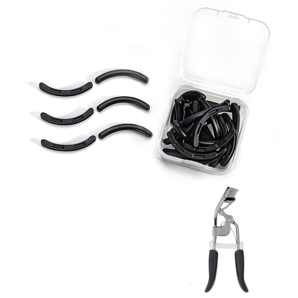 UXIETIN eyelash curler refills with 24 pads for easy replacement and consistent curl.