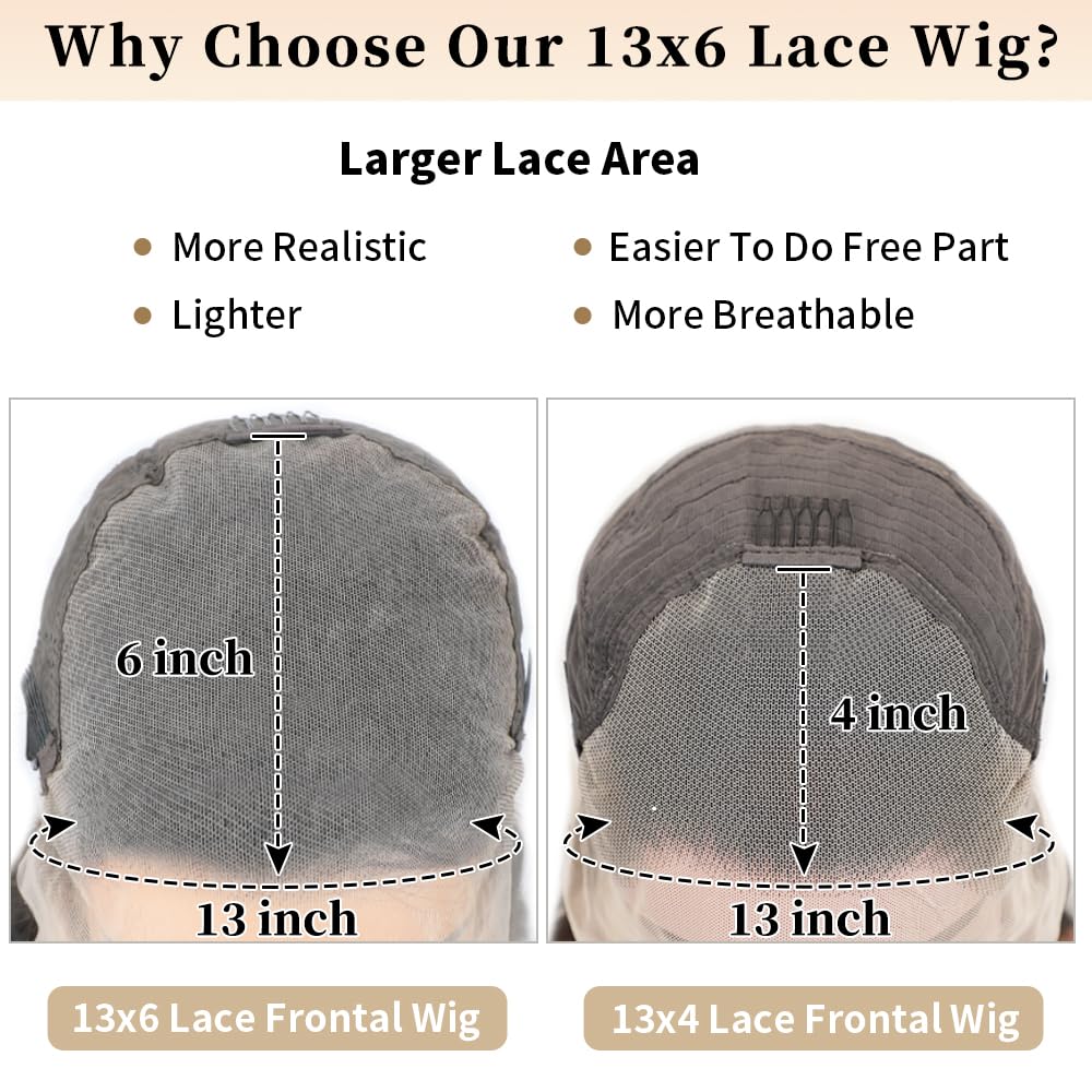 UYGLJK 32-inch straight wig lace detail highlighting breathable 13x6 lace for comfort.